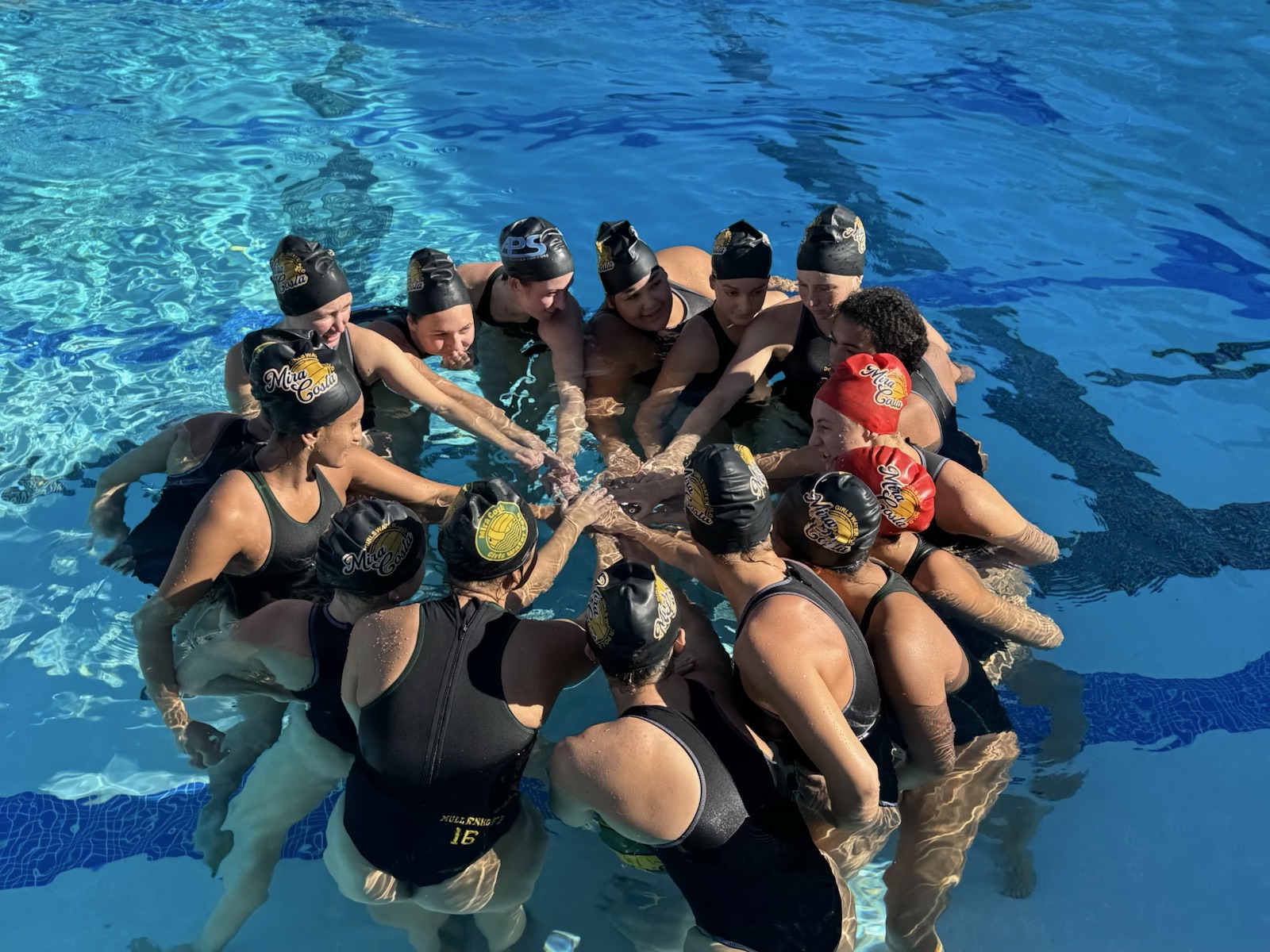 Mira Costa Girls Water Polo team photo
