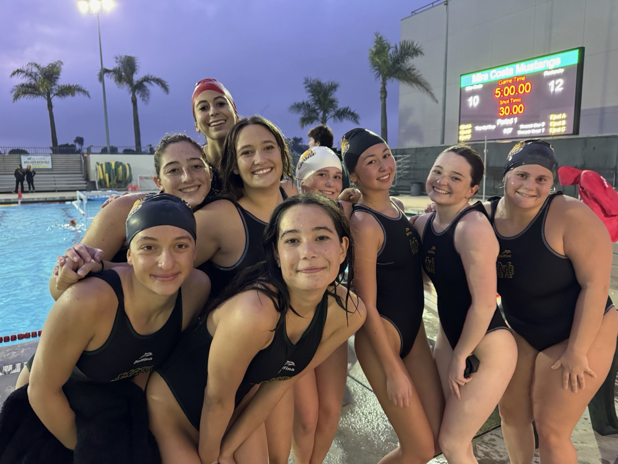 Mira Costa Girls Water Polo team photo